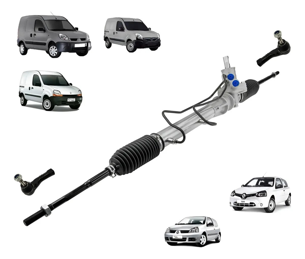 CREMALLERA HIDRAULICA RENAULT KANGOO CAÑO LATERAL