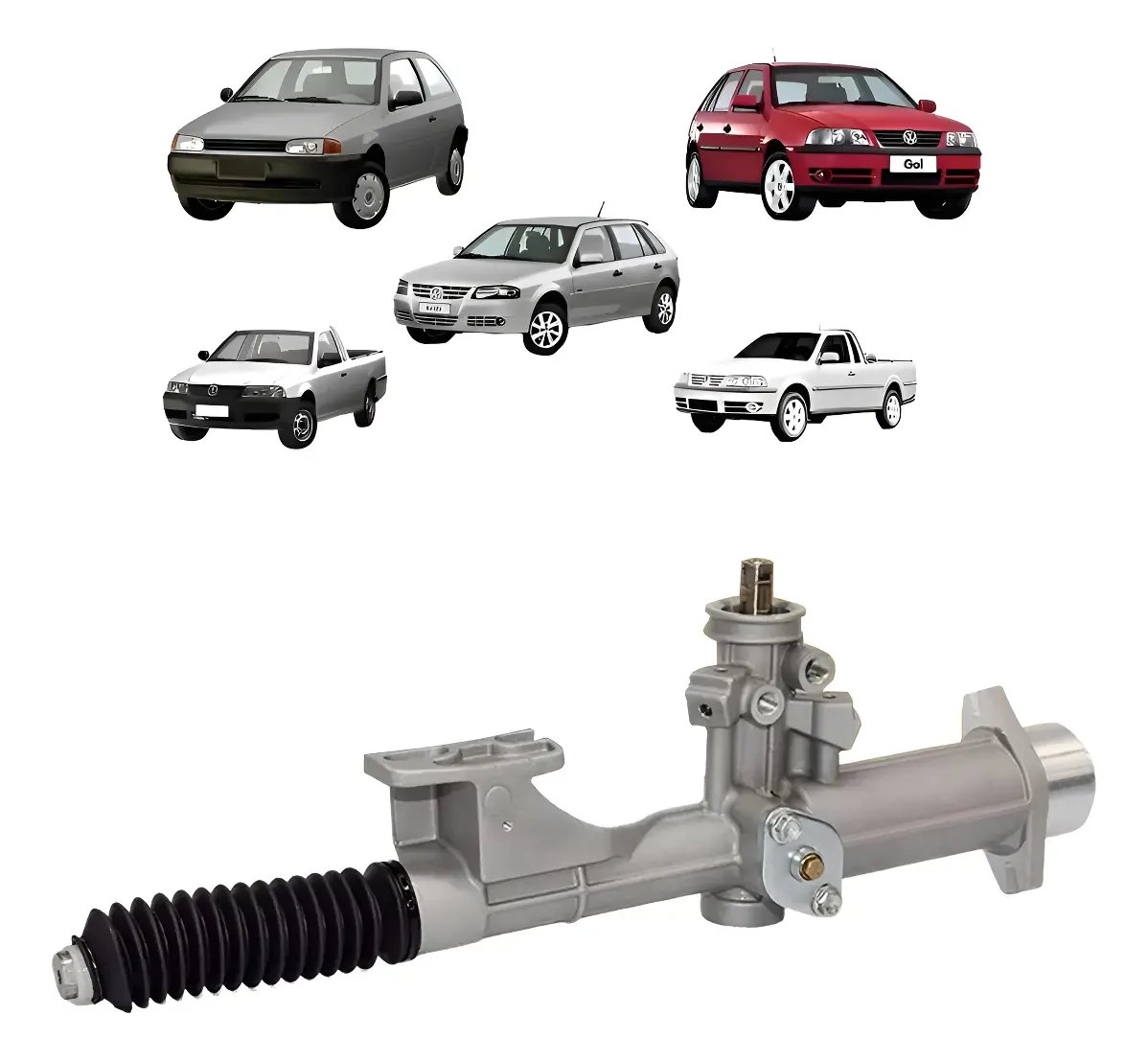 CREMALLERA DIRECCION HIDRAULICA GOL POWER 1996 - 2013